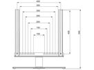 CAVTSM - TV-Tischständer drehbar 32"- 42"