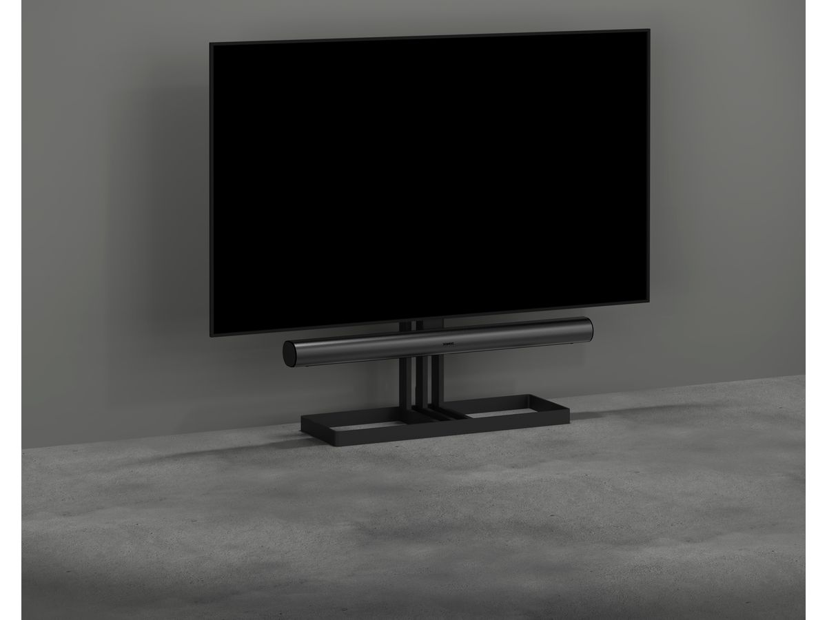 EDGE100B44 - TV-Ständer Schwarz, Vesa 400x400