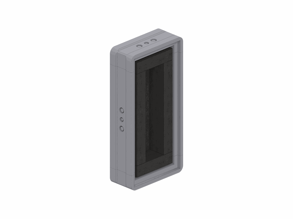 Wallboxx S+ - Einbaugehäuse - PRO-6504-L-THX
