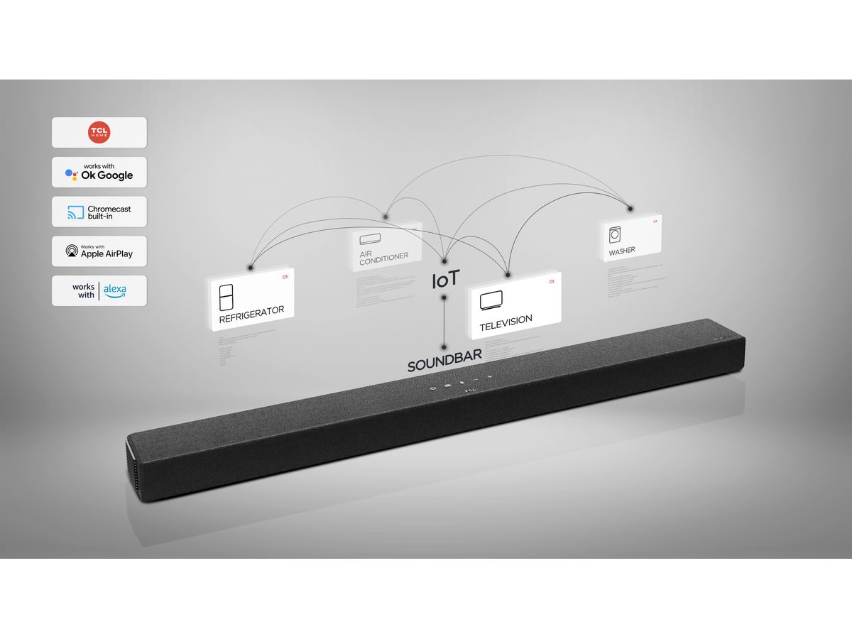 C935U - 5.1.2 Dolby Atmos Soundbar mit Subwoofer