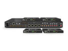 MXV-0404-H2A-KIT - Matrix HDBT KIT 4x4 4K inkl. RX, Audio