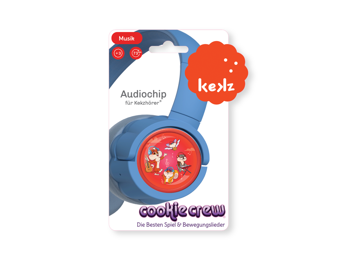 Cookie Crew - Kekz Audio Chip - Die besten Spiel- und Bewegungslieder