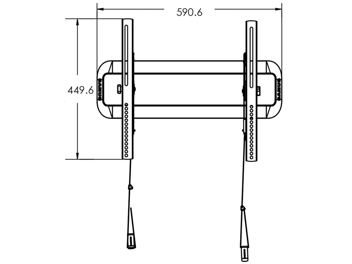 VMT5-B2 - Neigbare Halterung Premium