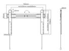 WMF204 - Wandhalterung fix 37"-70"