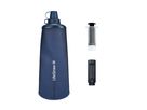 Squeeze Bottle 1L - Wasserfilter, mountain blue