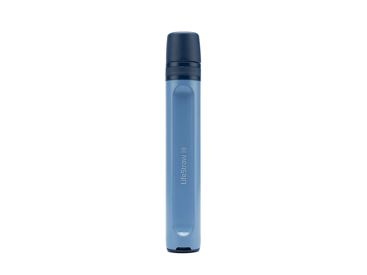 Personal Water Filter Straw - Mountain Blue