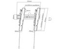 WMT205 - Wandhalterung fix 32"- 55"