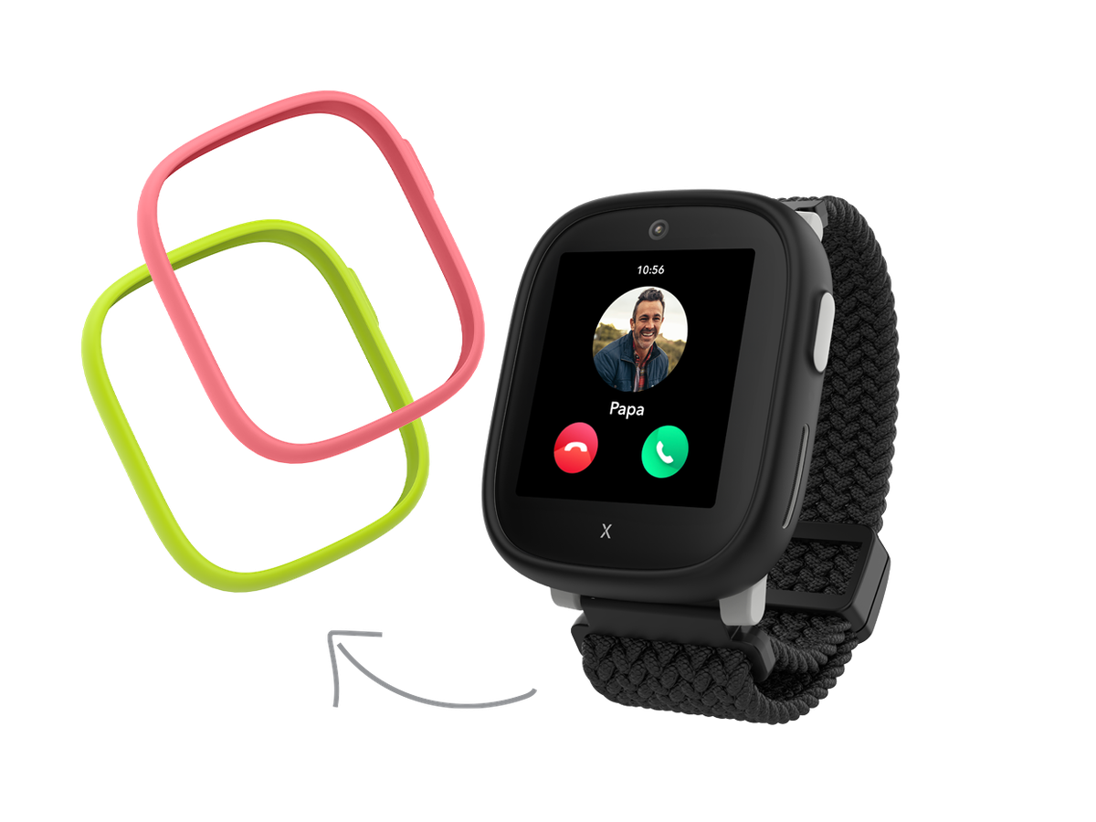 X6 2nd Gen Nano SIM - Kids-Smartwatch schwarz