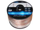 SHL7254 - Lautsprecherkabel 2.5mm transparent, 100