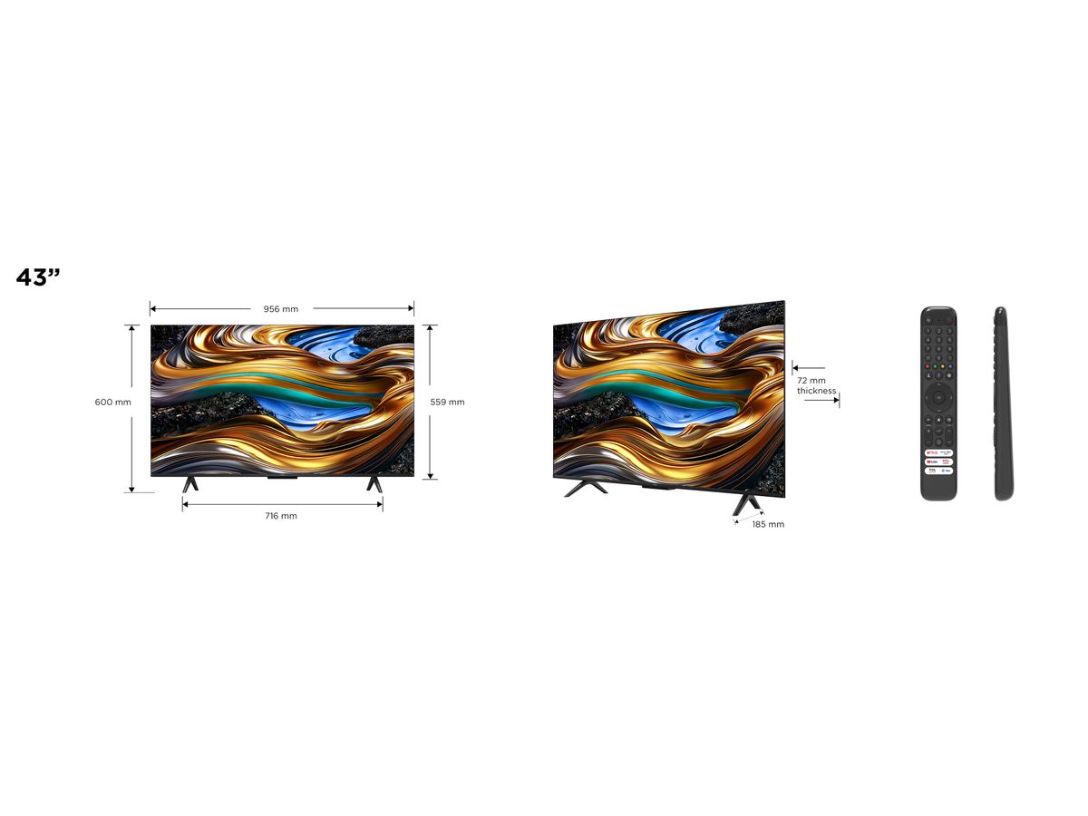 43P755 - 43-inch 4K UHD SmartTV,GoogleTV, WCG