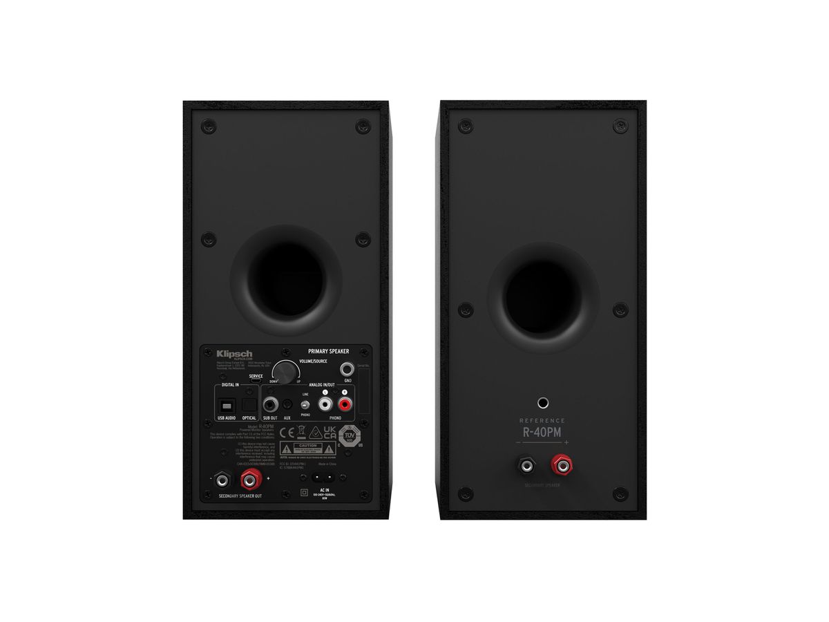 R-40PM - aktiver Lautsprecher, schwarz