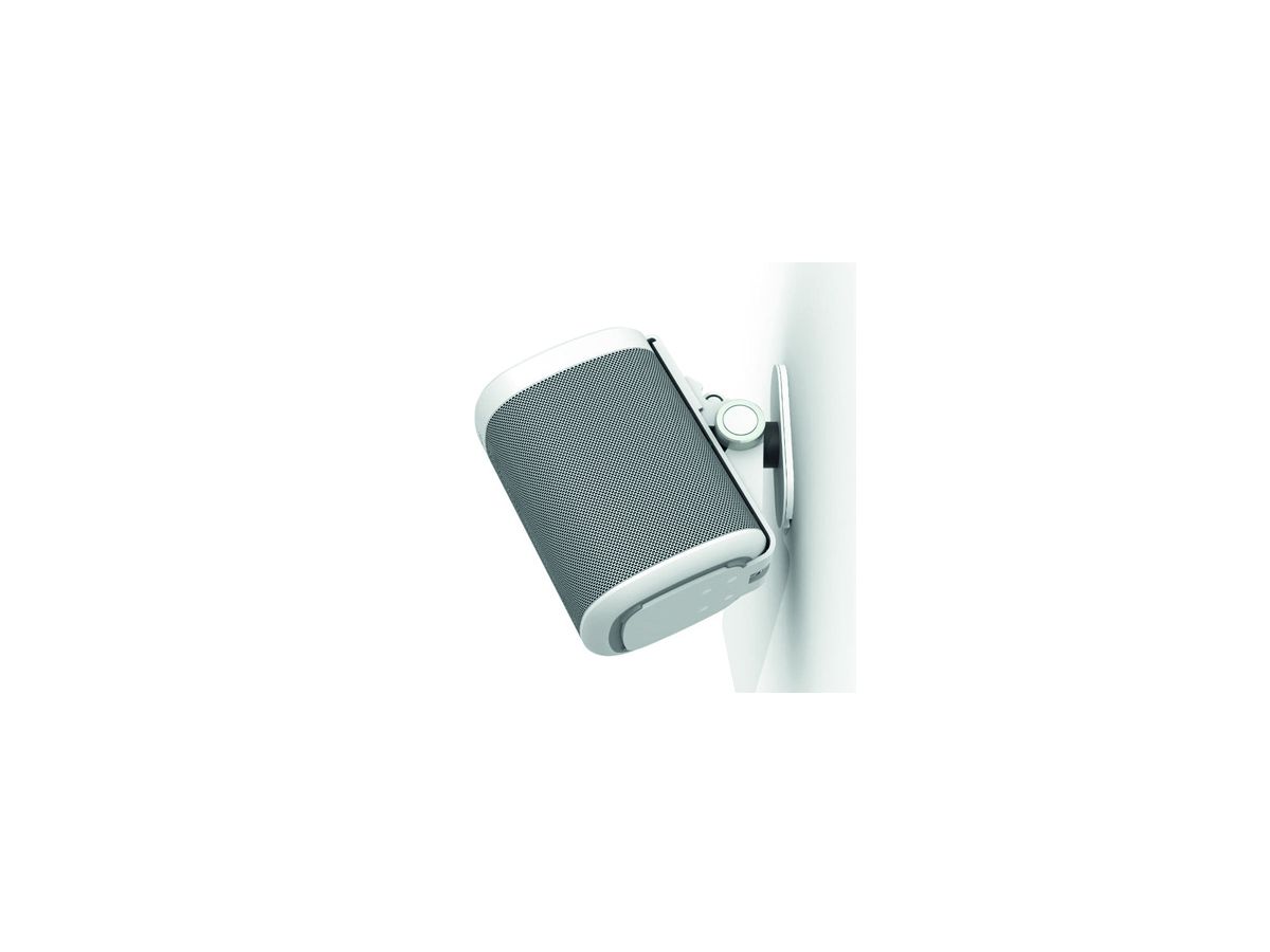 MS111W - Wandhalter abschliessbar Sonos One WHT