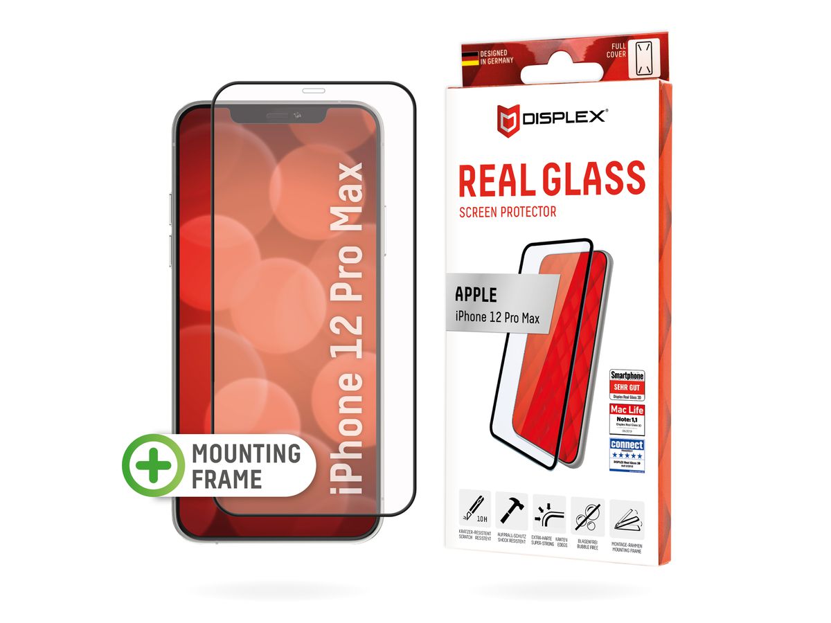 Real Glass Full Cover - iPhone 12 Pro Max
