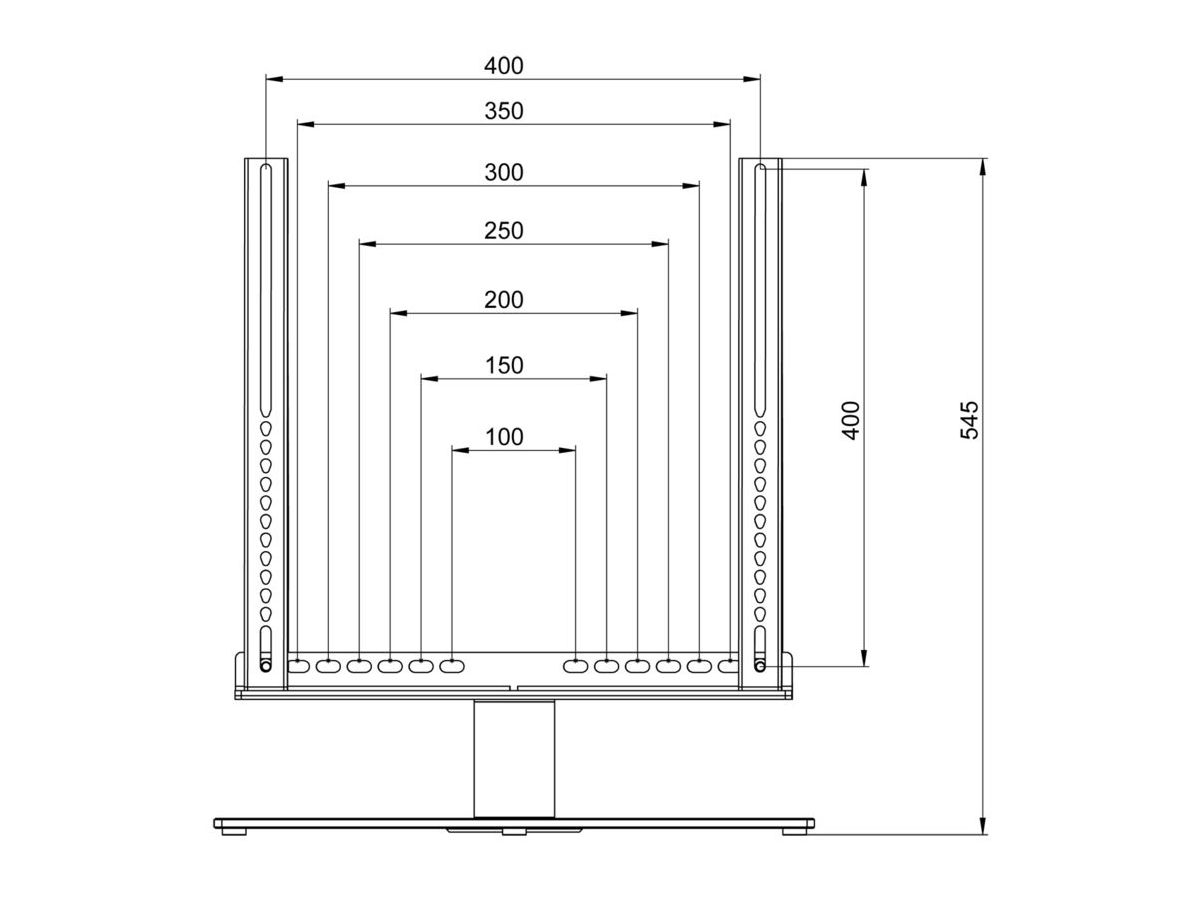 CAVTSM - TV-Tischständer drehbar 32"- 42"