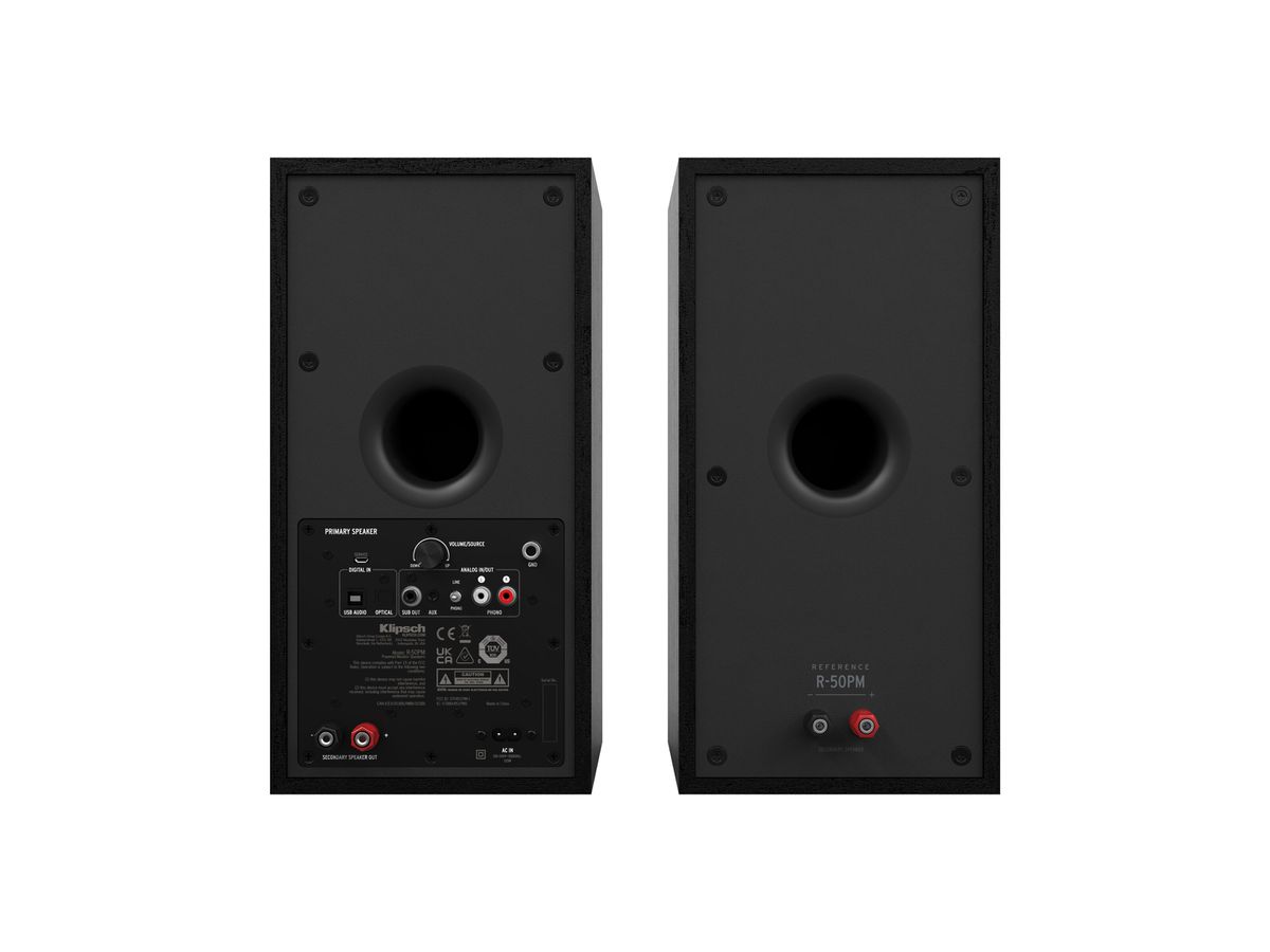 R-50PM - aktiver Lautsprecher, schwarz