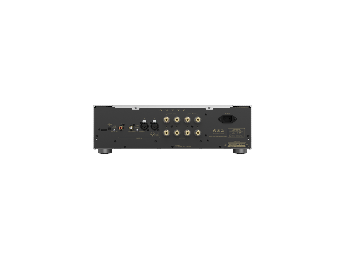M80S - Power Amplifier, silber