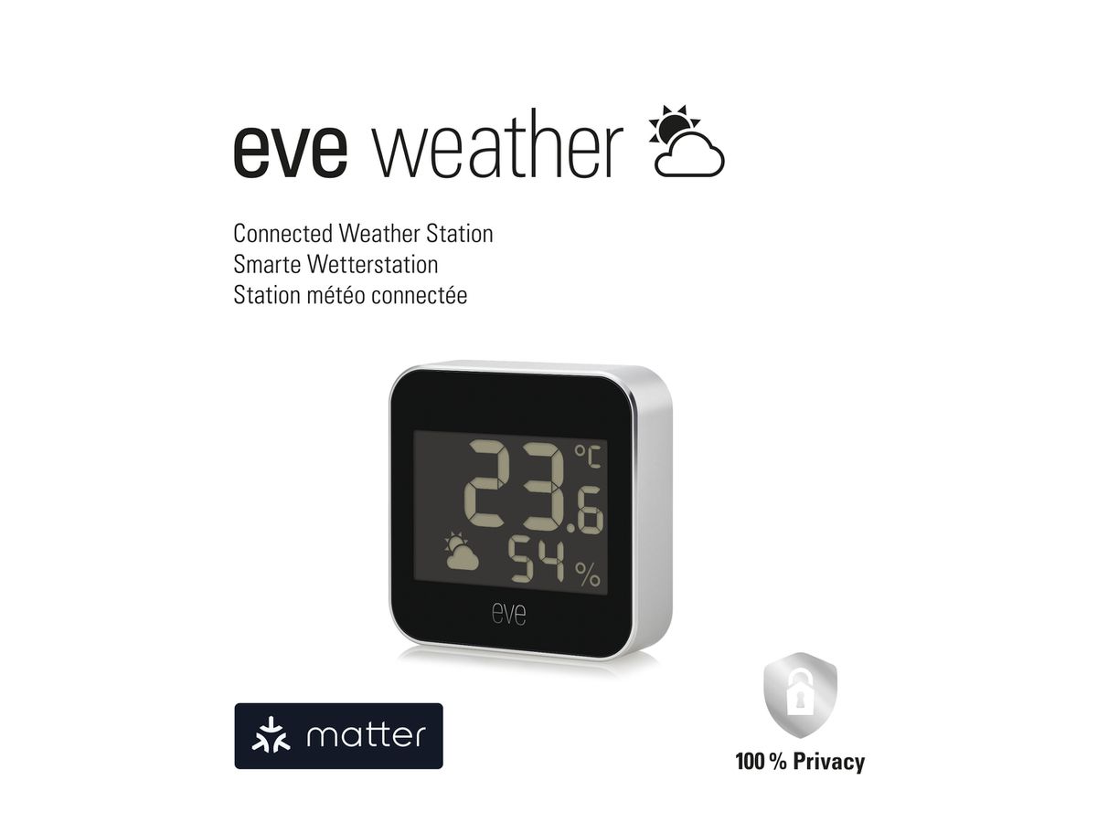 Weather (Matter) - Smarte Wetterstation
