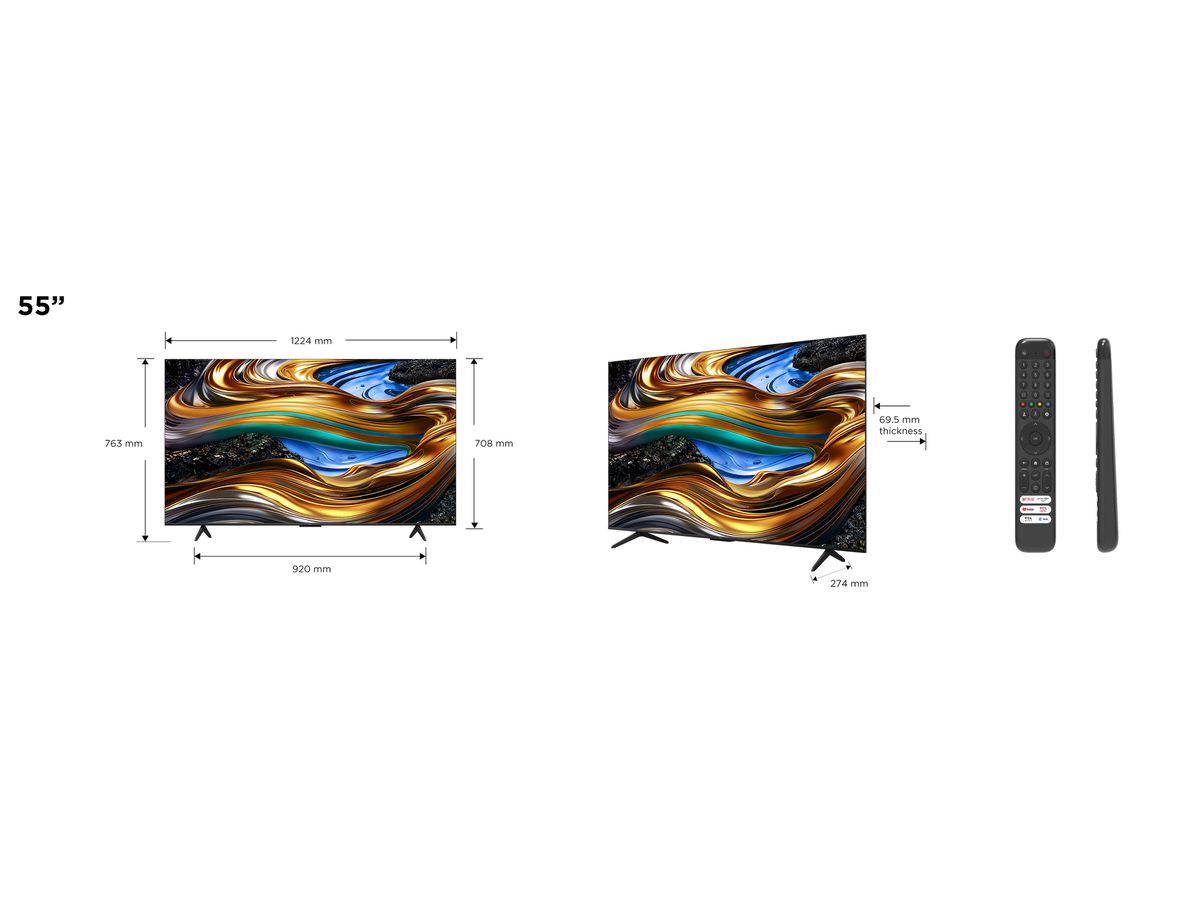 55P755 - 55 Zoll 4K UHD SmartTV,GoogleTV, WCG