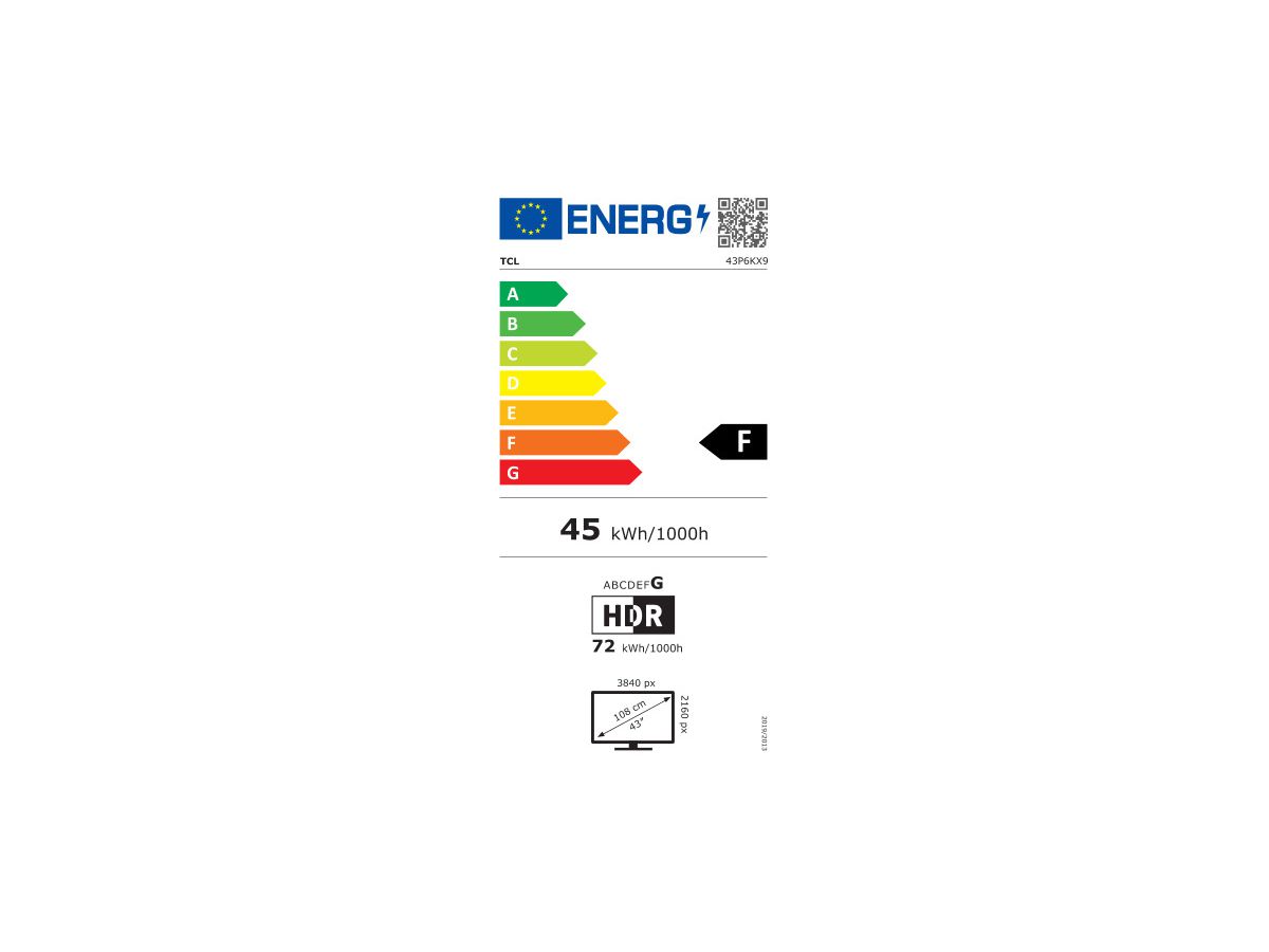 43P6K - 43 Zoll,4K UHD,LED Direct,DV,Google TV