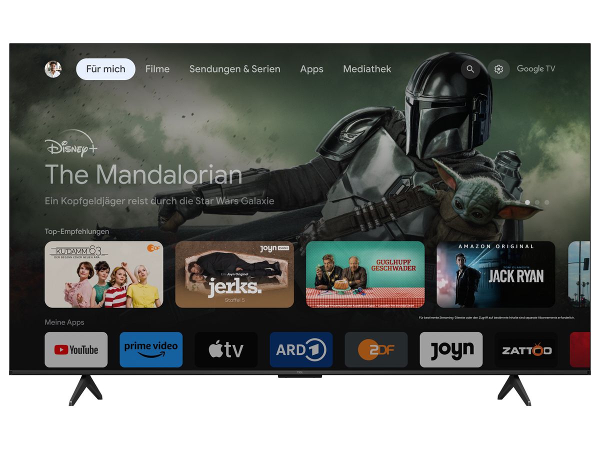 55P755 - 55 Zoll 4K UHD SmartTV,GoogleTV, WCG