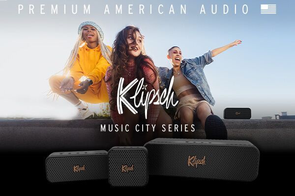 Produktbilder der Klipsch Music Cities Serie