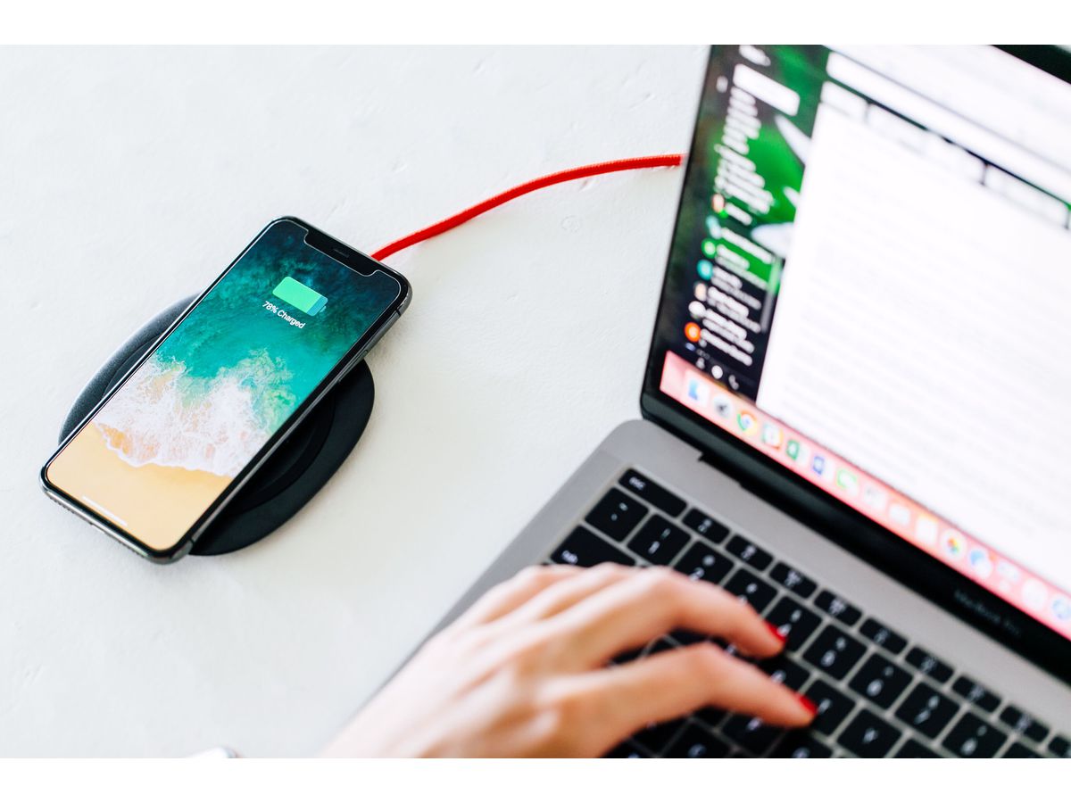 Adonit Wireless Fast Charging Pad - noir