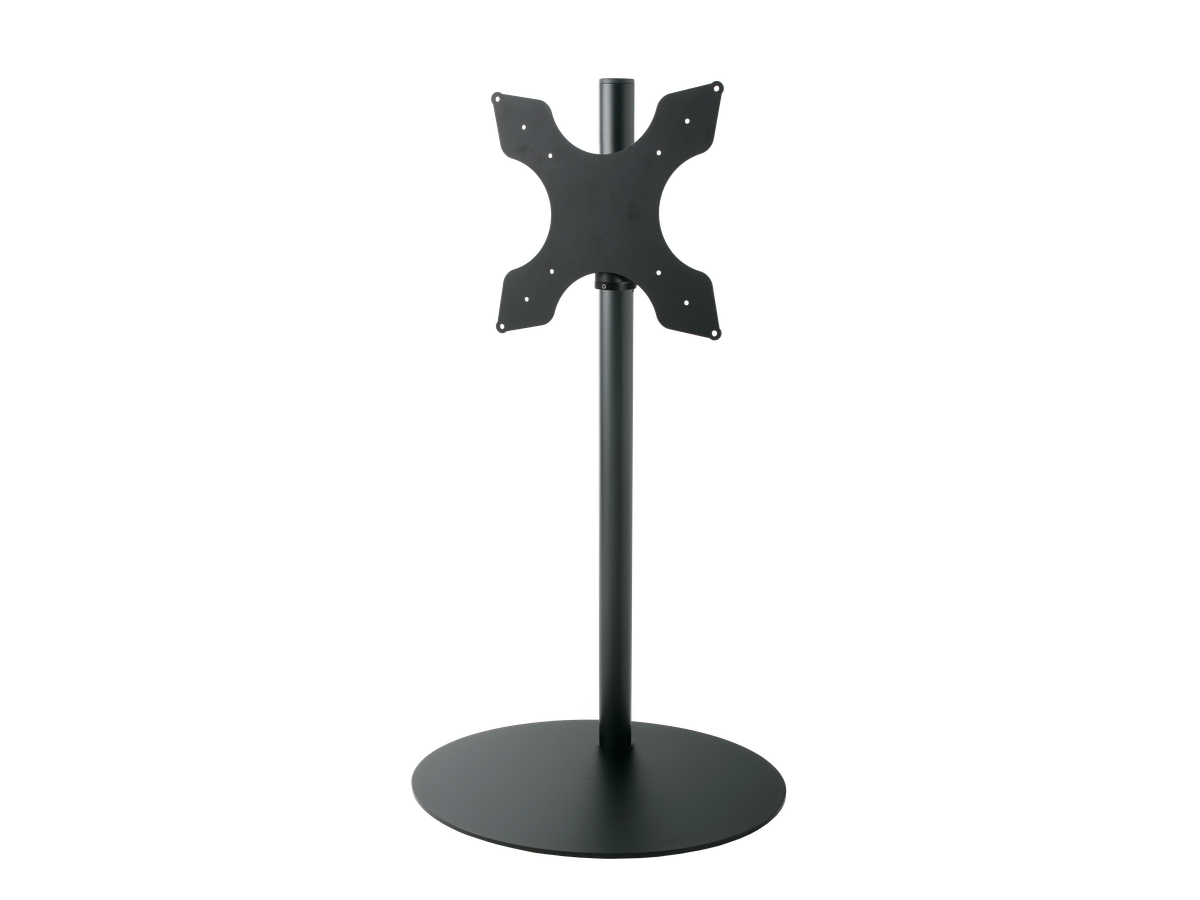 Support TV 150/60x45-S - Noir, hauteur 150cm, Vesa 400x400