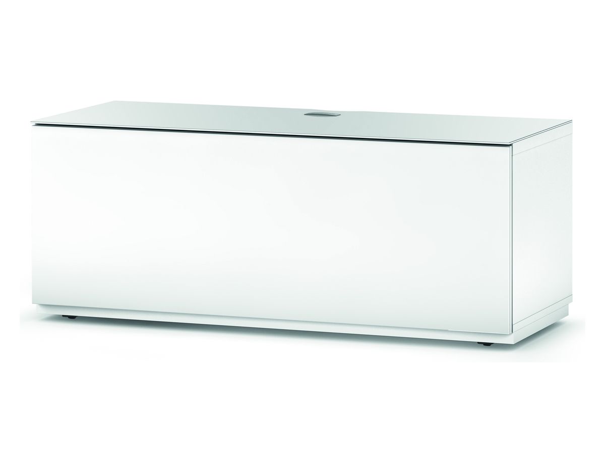 STA110F - Blanc, abattant blanc, socle