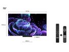 75C835 - 75 Zoll 4K UHD SmartTV,GoogleTV,mLED