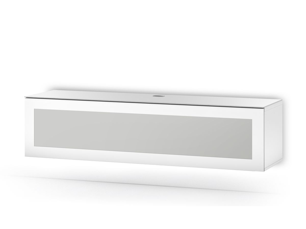 STA160I - Weiss, Klappe IR-Glas Weiss, Wandversion