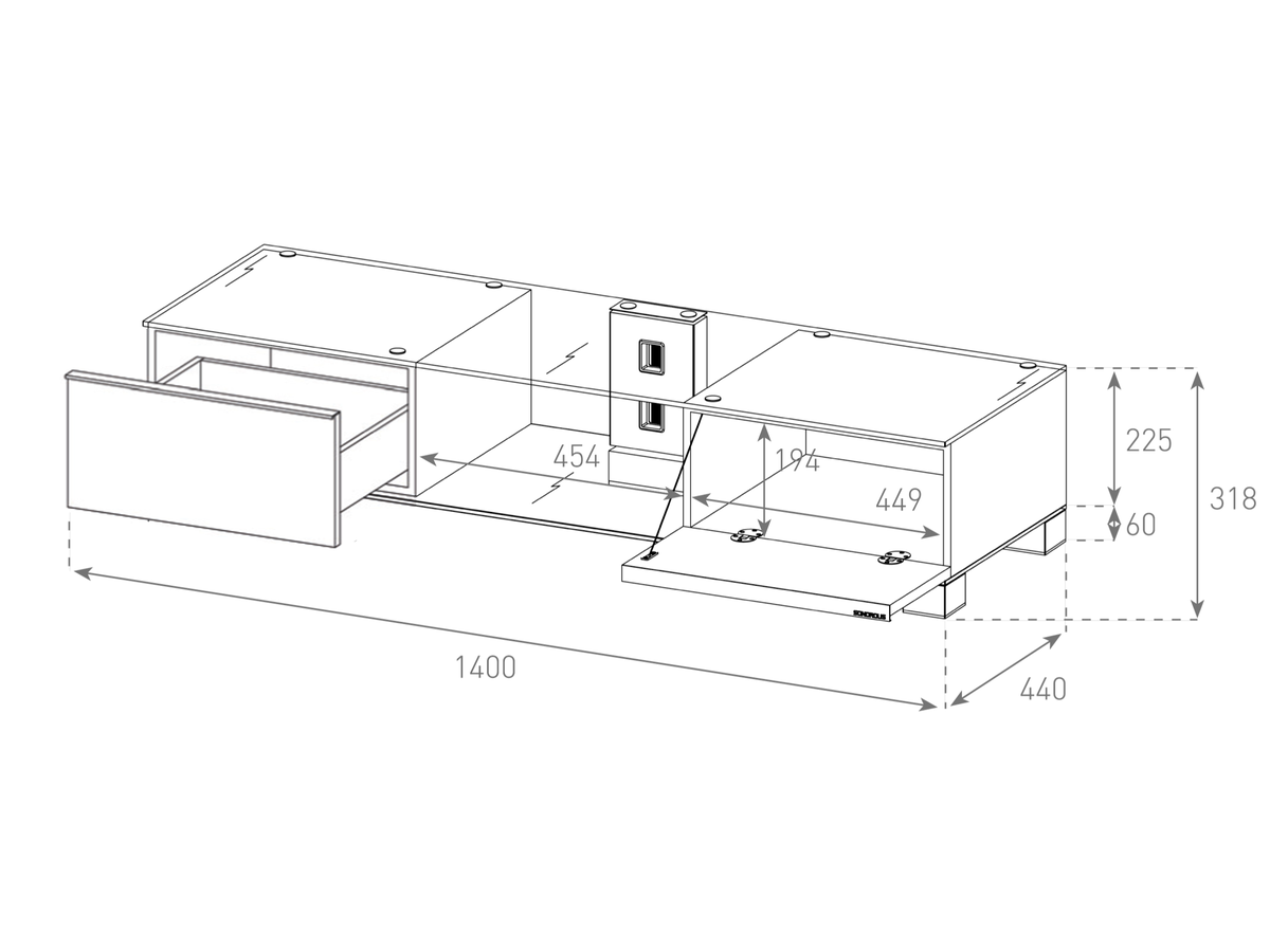 MD9145 - Verre clair - Alu - Blanc (D-F)