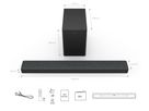 C935U - 5.1.2 DolbyAtmos Soundbar avec subwoofer