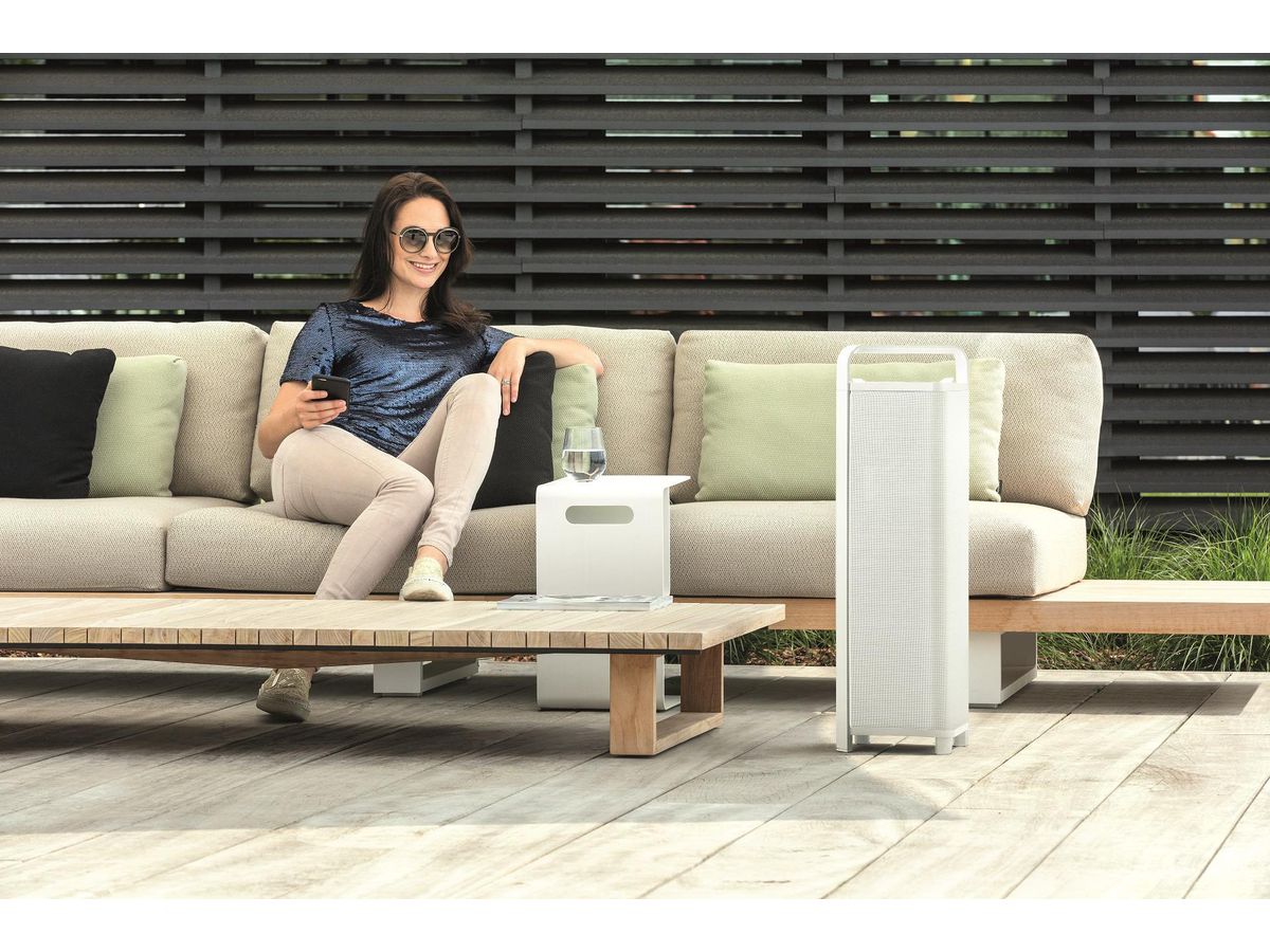 P9, weiss - Outdoor Bluetooth Speaker