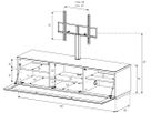 STA161I - Abattant en verre, IR