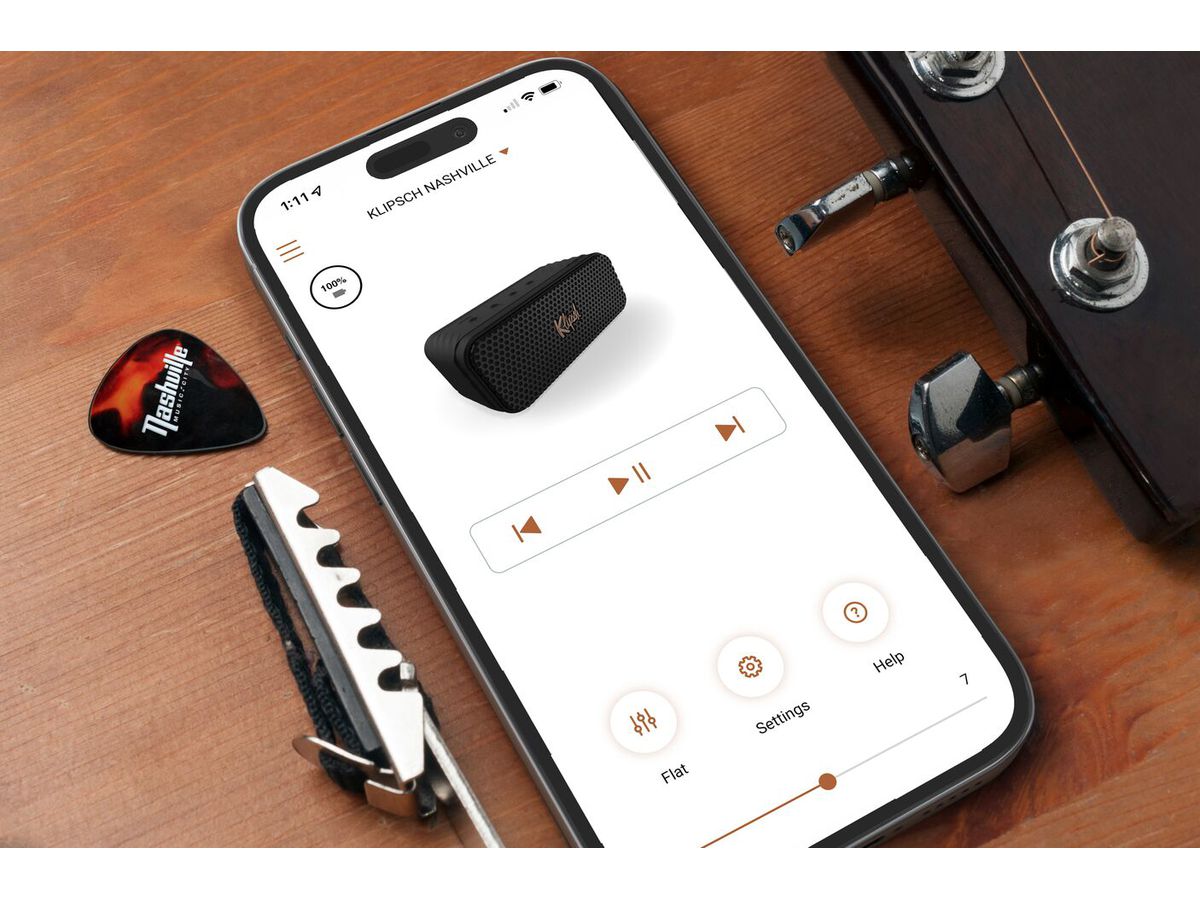 Nashville - portabler 360° Bluetooth Speaker