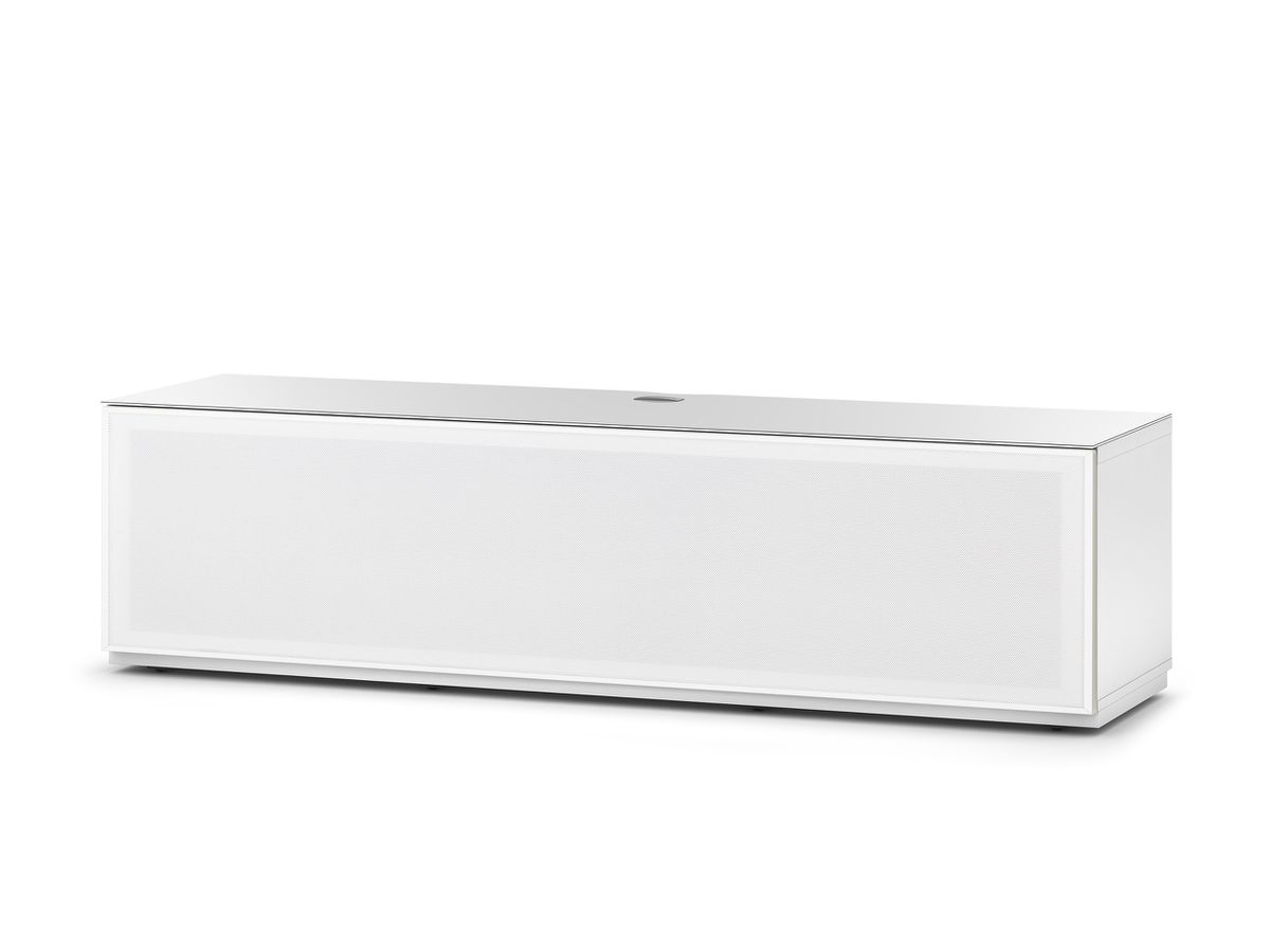 STA160P - Blanc, abattant perforé blanc, socle