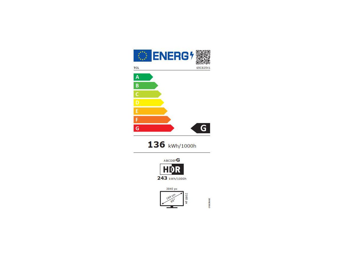 65C825 - 65 Zoll Q1000 mLED, 100Hz DV IQ, HF, And