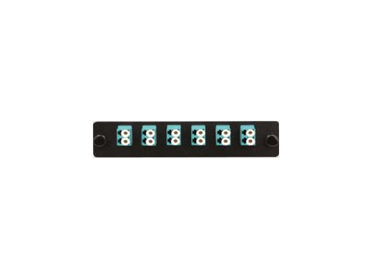 Cleerline SSF-LC12-MM-OM3-4 - Duplex LC, Adapter: 12 Duplex