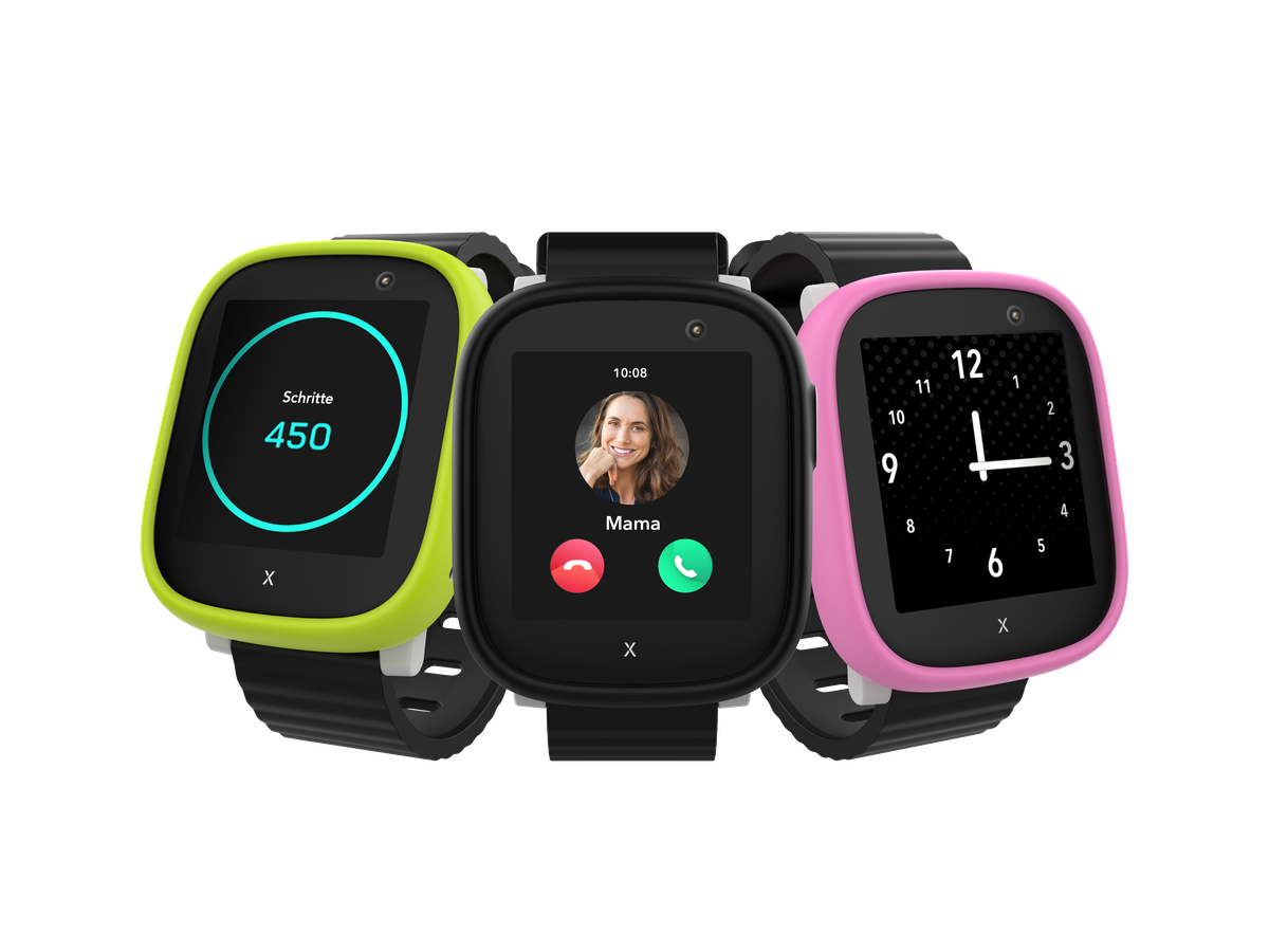 X6 Play Nano SIM - Kids-Smartwatch noir