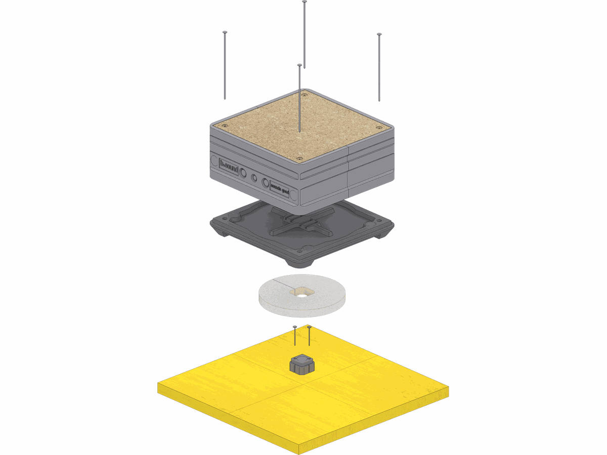 Custom Swiss - Logement d'installation L - 'correspond à Klipsch 8'''