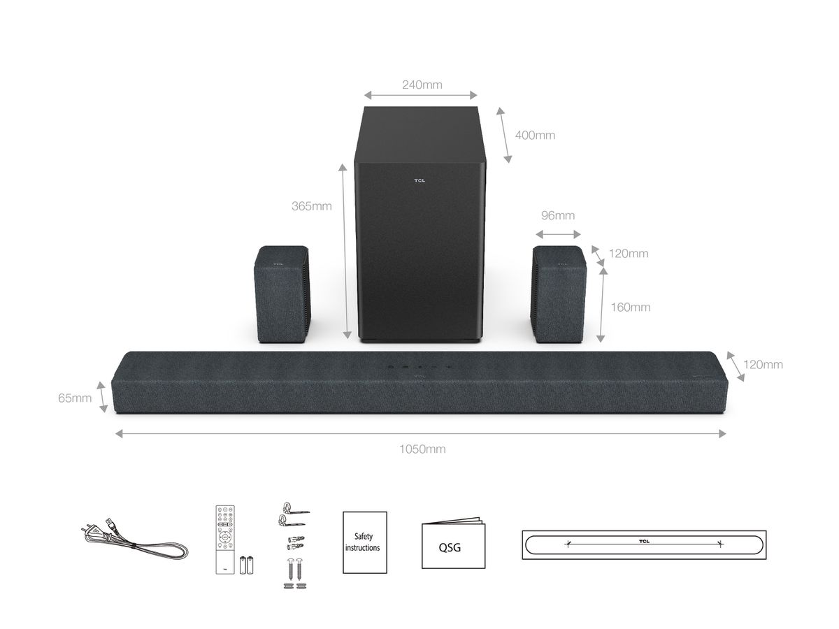 X937U - 7.1.4 Dolby Atmos SB mit SW & LS