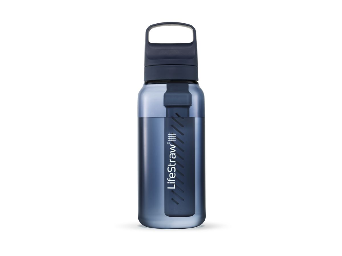 Go, Wasserfilter, 1 Liter - Aegean sea  (dunkelblau)