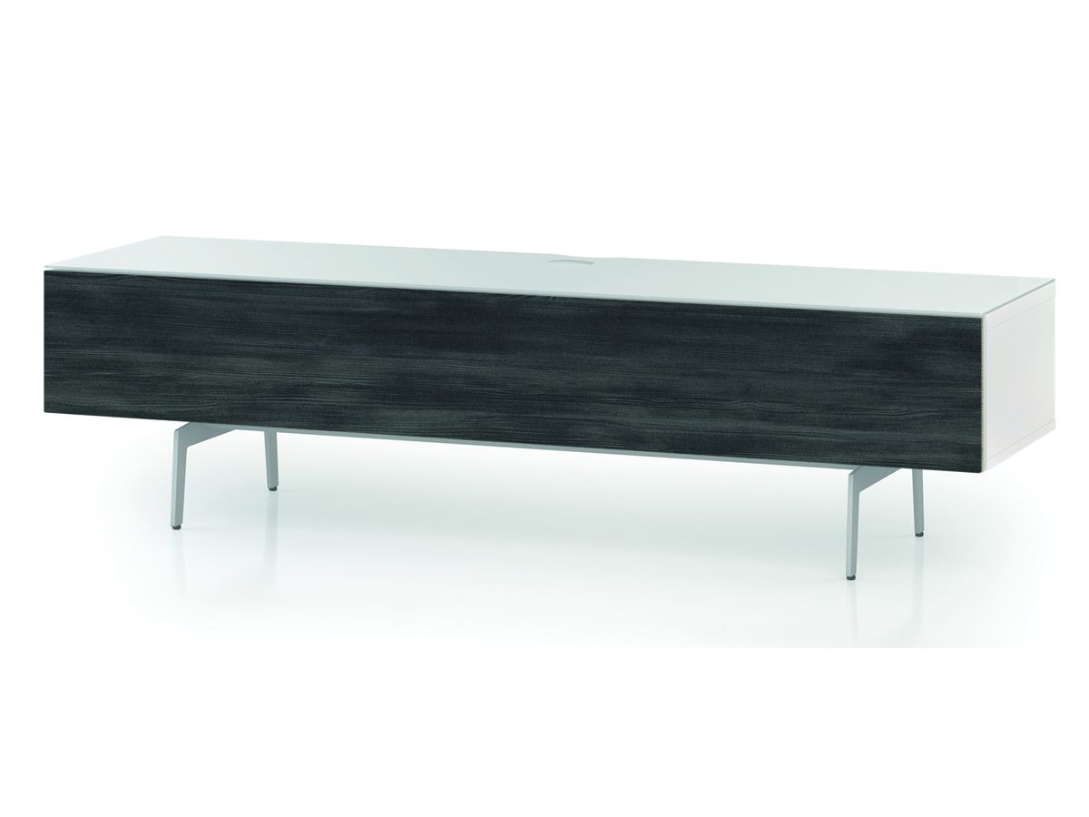 STA362F - Weiss, Klappe Nordic Wood, Fuss Weiss