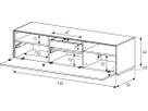 EX32-F Eiche Sockel 2cm Version A