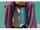 Go, Wasser Filter, 1 Liter, Edelstahl - Laguna Teal