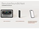 ELITE, schwarz, glanz, Front silber - Demogerät ab Showroom Uster