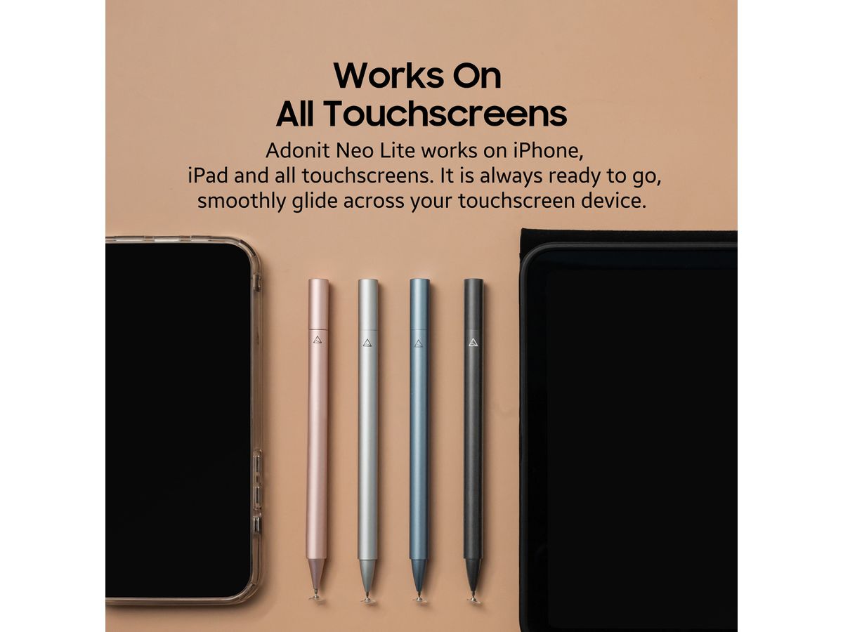 Neo Lite - All Touchscreen Disc-Stylus, Graphitschw