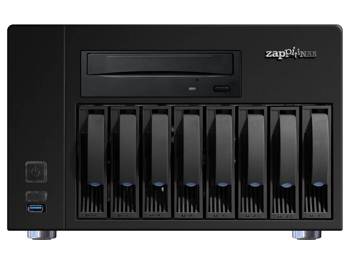 NAS 4K HDR SE - 8-Bay NAS mit RIP Laufwerk