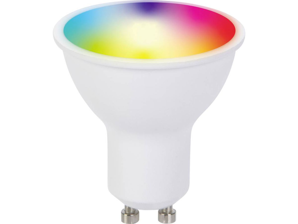 GU10 RGB - Smart LED-Leuchtmittel RGB Warmweiss