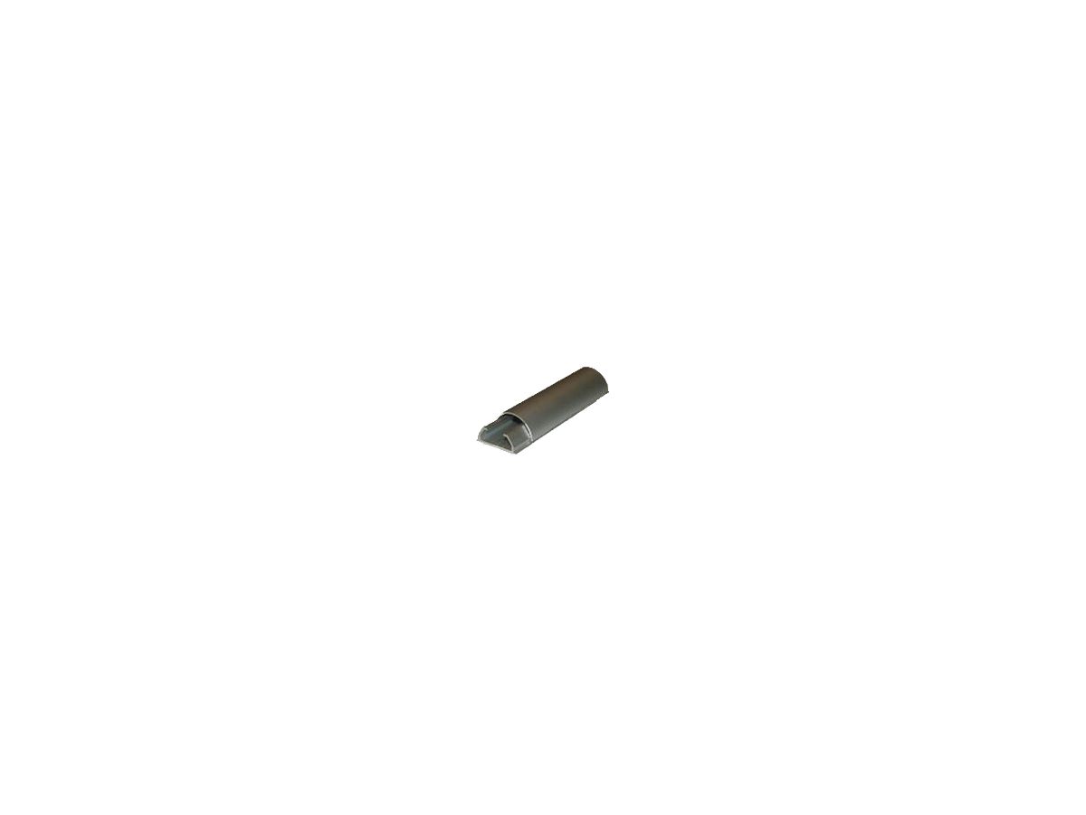 Kabelkanal rund si, 33/125 verpackt, Alu - B: 33mm, L: 125 cm, H: 18mm